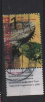 ‹(•¿•)› nl # i0070 burgers'zoo tab leguaan, Ophalen, Na 1940, Gestempeld