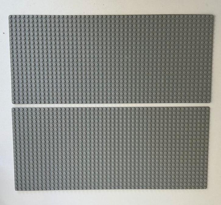 Lego Classic - 2x BOUWPLAAT GRIJS / 48x21 noppen, Kinderen en Baby's, Speelgoed | Duplo en Lego, Gebruikt, Lego, Complete set