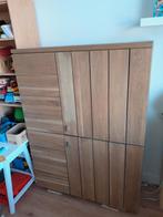 Teak houten kast - Gratis- moet snel weg, Huis en Inrichting, Kasten | Buffetkasten, Ophalen, Gebruikt, 25 tot 50 cm