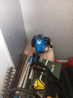 3 in een bosmaaier heggenschaar en kettingzaag met aspen, Ophalen of Verzenden, Zo goed als nieuw, Benzine