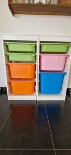 Trofast kast met bakken IKEA, Ophalen, Overige materialen, Minder dan 50 cm, Gebruikt