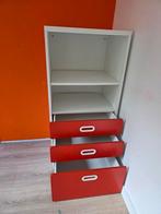 Kinder commode. Speelgoedkast en commode. Kinder kamer. Rood, Kinderen en Baby's, Kinderkamer | Commodes en Kasten, Ophalen, Zo goed als nieuw