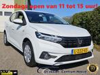 Dacia Sandero 1.0 TCe 100 Bi-Fuel, 1e Eig! Trekhaak Zondag O, Auto's, Dacia, Voorwielaandrijving, Stof, Wit, Origineel Nederlands