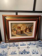 Prachtig schilderij / gesigneerd P. Cattaneo, Antiek en Kunst, Kunst | Schilderijen | Klassiek, Ophalen