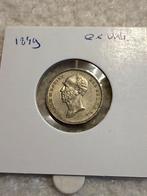 Kwartje 1849 Willem II