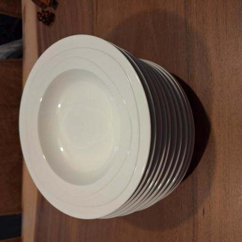 10 soepborden Waves Jamie Oliver, Huis en Inrichting, Keuken | Servies, Zo goed als nieuw, Bord(en), Overige stijlen, Aardewerk