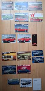 ALFA ROMEO,  Sud, GTV, Alfetta, Giulietta. 23 items € 40,--, Ophalen of Verzenden, Zo goed als nieuw, Alfa Romeo