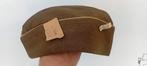 Tweede Wereldoorlog USA 1942 Kansas City Garrison Cap WO2, Ophalen of Verzenden, Landmacht, Amerika, Helm of Baret