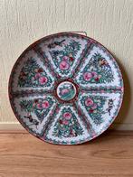 bloemen bord, Antiek en Kunst, Antiek | Servies los, Ophalen of Verzenden