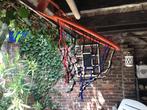 Basketbal net oranje, Sport en Fitness, Basketbal, Ophalen of Verzenden, Zo goed als nieuw, Ring, Bord of Paal