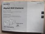 Sony, Digitall Still Camera handleiding 2003, Ophalen of Verzenden, Sony
