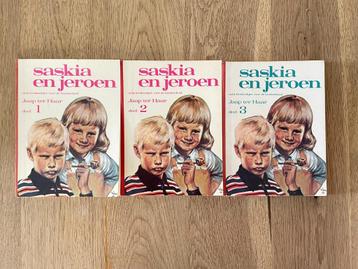 C796 Saskia en Jeroen Jaap ter Haar Leesboekjes Deel 1 2 3 beschikbaar voor biedingen