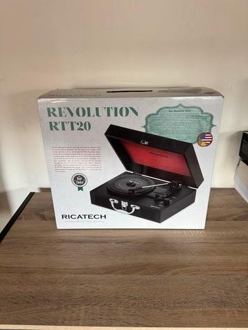 Zo Goed Als Nieuwe Ricatech RTT20 Platenspeler beschikbaar voor biedingen