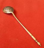 Antiek Russisch zilver niello theelepel 1870, Ophalen of Verzenden, Zilver