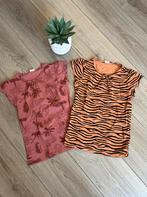 2x shirtjes zomer maat 134-140, Kinderen en Baby's, Kinderkleding | Maat 134, Meisje, Ophalen of Verzenden, Zo goed als nieuw
