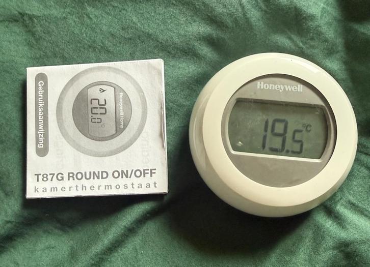 honeywell round DRIE STUKS!, Doe-het-zelf en Verbouw, Thermostaten, Ophalen
