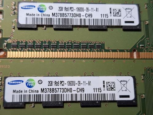 DDR3 RAM werkgeheugen 12 Gb totaal, Computers en Software, RAM geheugen, Gebruikt, Desktop, 16 GB, DDR3, Ophalen of Verzenden