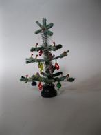 Klein oud kerstboompje voor in het poppenhuis. Hoogte 14 cm., Ophalen of Verzenden