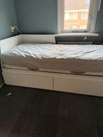 Ikea bed, Huis en Inrichting, Slaapkamer | Bedden, 90 cm, Wit, Tweepersoons, Ophalen of Verzenden