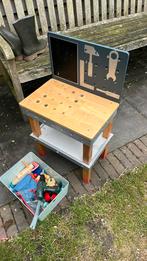 Houten Werkbank met Gereedschap - Kinderen, Ophalen, Gebruikt, Jongen of Meisje