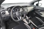 Nissan Micra BWJ 2018 1.0L 71 PK Acenta TREKHAAK / AIRCO / C, 12 maanden, Stof, Gebruikt, Zwart