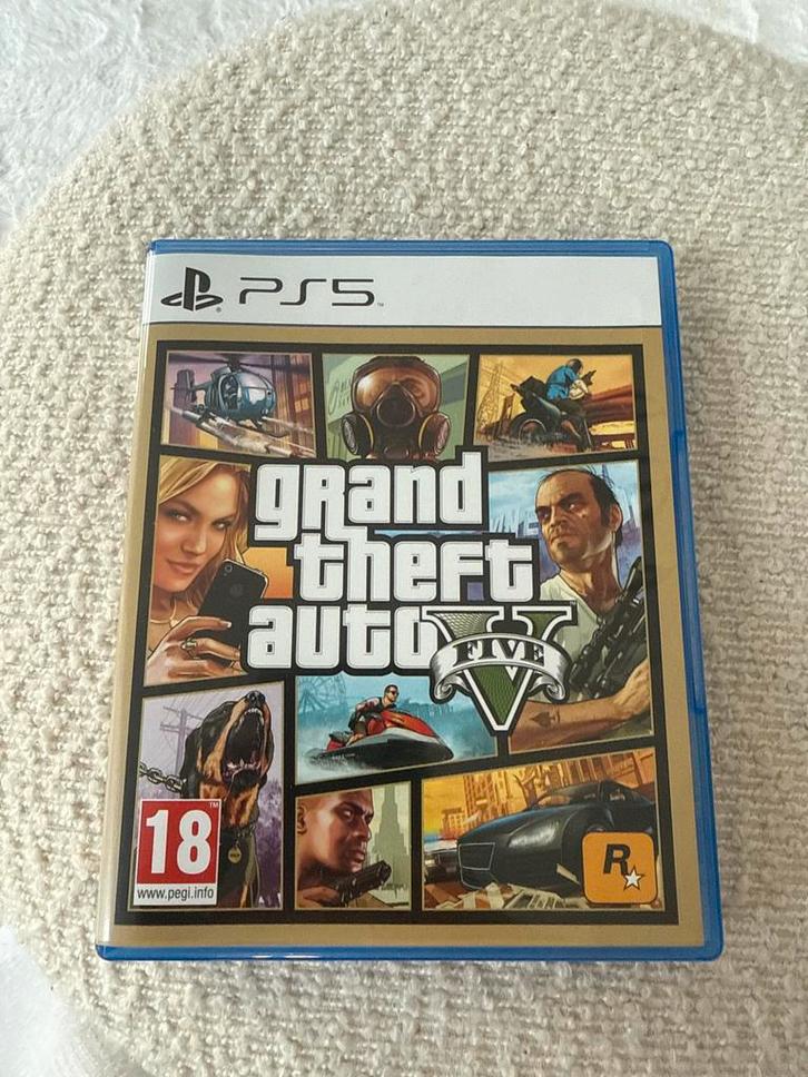 GTA 5 (Grand Theft Auto V) - PS5, Spelcomputers en Games, Games | Sony PlayStation 5, Zo goed als nieuw, Ophalen of Verzenden