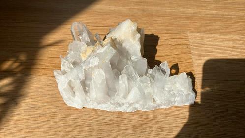 Bergkristal cluster | 13x8x7 cm | 485 gram, Verzamelen, Mineralen en Fossielen, Mineraal, Ophalen of Verzenden