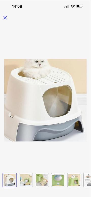 Kattenbak nieuw in doos beschikbaar voor biedingen