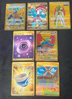 Diverse gouden Pokemon kaarten NM, Ophalen of Verzenden, Zo goed als nieuw, Meerdere kaarten