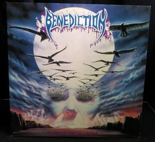 Benediction - Dark is the Season (1992), Cd's en Dvd's, Vinyl | Hardrock en Metal, Gebruikt, Ophalen of Verzenden