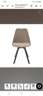 4 Nieuwe Eetkamerstoelen Taupe, Huis en Inrichting, Stoelen, Ophalen of Verzenden
