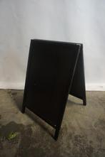 Krijtbord, reclamebord, inklapbaar stoepbord, Ophalen of Verzenden, Gebruikt, Reclamebord