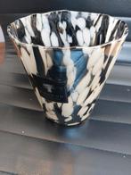 Baobab vaas,  zwart/wit, Gebruikt, Zwart, Ophalen of Verzenden, Glas