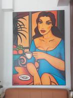 Schilderij Ekaterina Moré, Ophalen