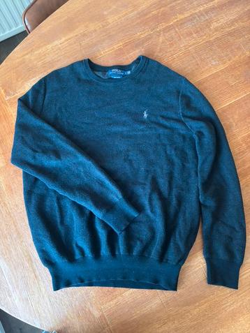 Ralph Lauren heren trui maat M | Navy | Pima katoen beschikbaar voor biedingen