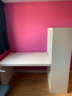 Ikea Kallax kast en bureau combinatie, Huis en Inrichting, Bureaus, Gebruikt, Ophalen, Bureau