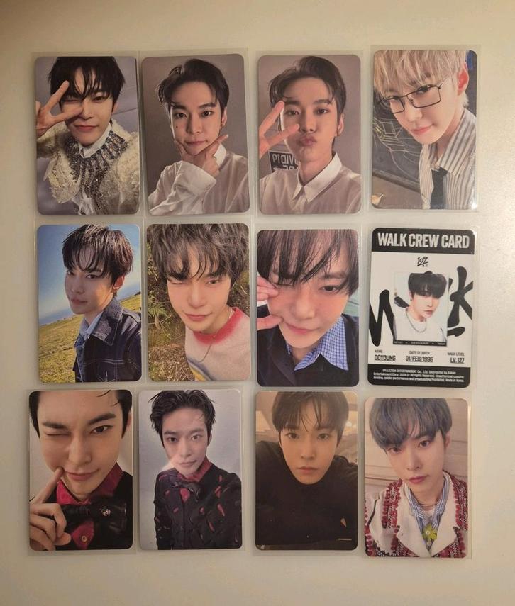 Nct Doyoung Pcs, Verzamelen, Muziek, Artiesten en Beroemdheden, Zo goed als nieuw, Foto of Kaart, Ophalen of Verzenden