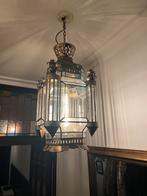Oosterse Hanglamp met Glas, Ophalen, Gebruikt, Glas, 50 tot 75 cm