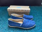Toms schoenen maat 40, Blauw, Ophalen of Verzenden, Sneakers of Gympen, Toms