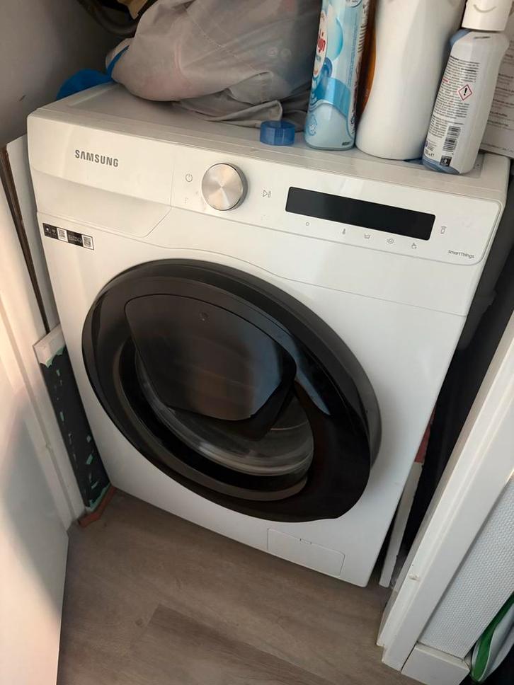 Moderne Wasmachine SAMSUNG in goede staat!, Witgoed en Apparatuur, Wasmachines, Gebruikt, Voorlader, 8 tot 10 kg, 85 tot 90 cm
