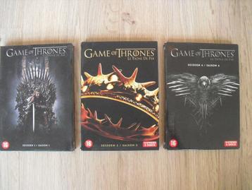 Game of thrones dvd seizoenen 1 2 en 4 los of samen beschikbaar voor biedingen
