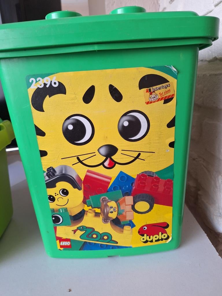 Duplo Emmer 2396 - Vintage!, Kinderen en Baby's, Speelgoed | Duplo en Lego, Ophalen of Verzenden, Gebruikt, Losse stenen, Duplo