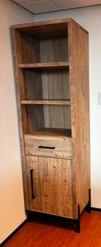 Boekenkast Ricardi (Pronto) mango, Huis en Inrichting, Kasten | Boekenkasten, Ophalen, 200 cm of meer, 50 tot 100 cm, Zo goed als nieuw