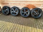 Dezent Re Dark velgen met Michelin alpin winterbanden, Auto-onderdelen, Banden en Velgen, Ophalen, Gebruikt, 16 inch, Banden en Velgen