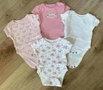 Set rompers korte + lange mouw maat 50 | babykleding meisje, Ophalen of Verzenden, Zo goed als nieuw, Meisje, Nacht- of Onderkleding