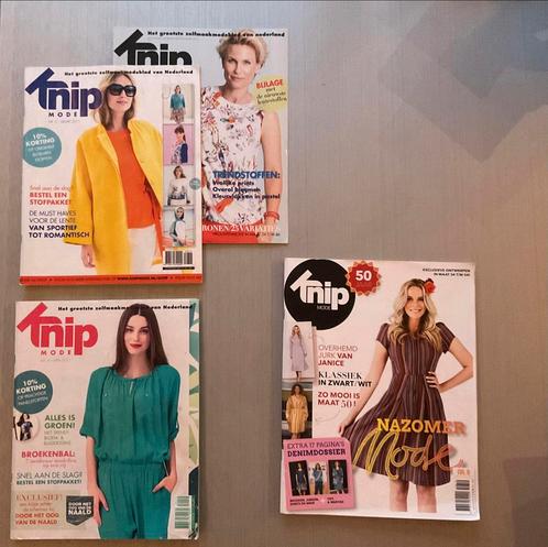 Knipmode Maart & April 2015, Hobby en Vrije tijd, Kledingpatronen, Gebruikt, Vrouw, Knipmode, Ophalen of Verzenden