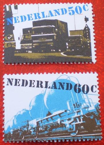 Nederland - 2x Postfris - Trein / Vrachtwagen beschikbaar voor biedingen