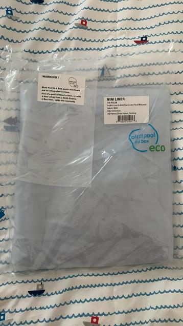 Liner voor bevalbad voor thuisgebruik beschikbaar voor biedingen