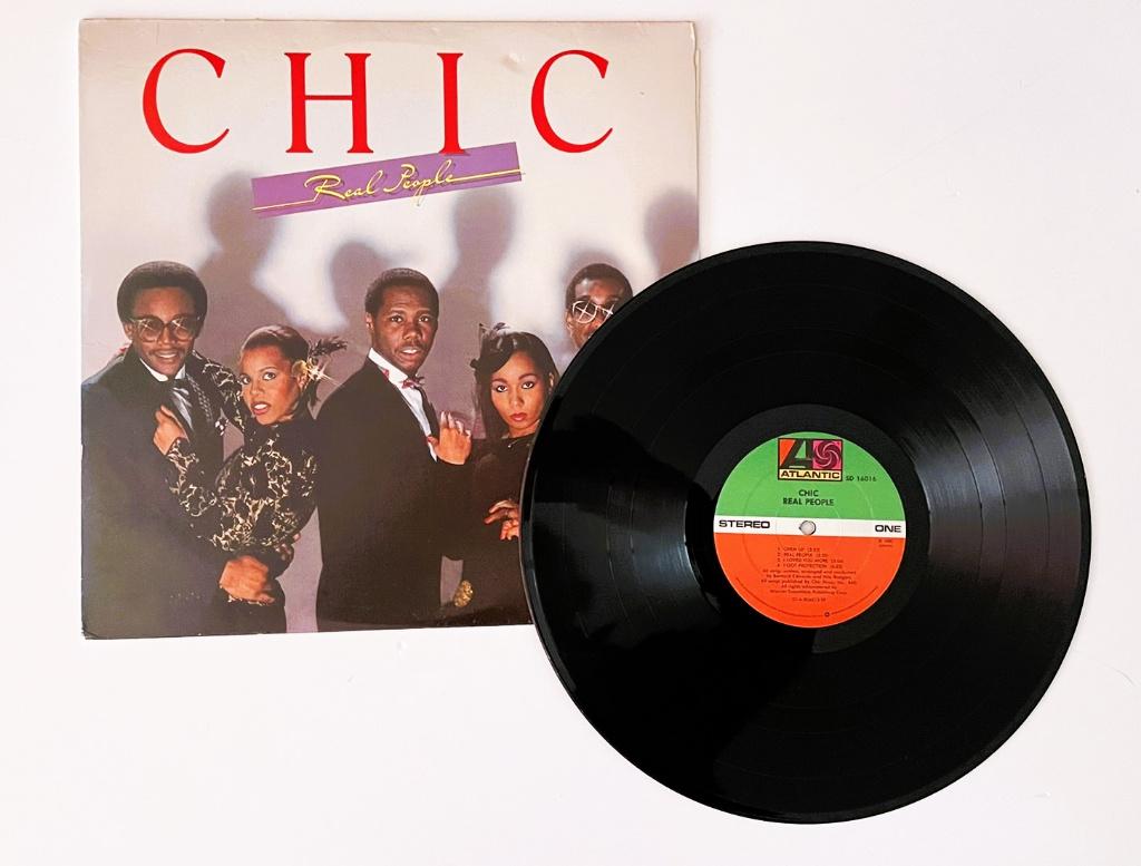LP Real people	Chic, Cd's en Dvd's, Vinyl | Pop, Ophalen of Verzenden, 1960 tot 1980, Gebruikt, 12 inch