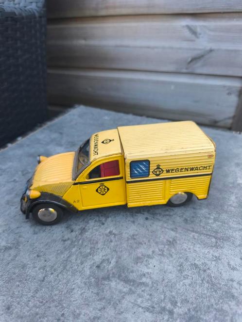 blikken auto wegenwacht asc made in Japan, Antiek en Kunst, Antiek | Speelgoed, Ophalen of Verzenden